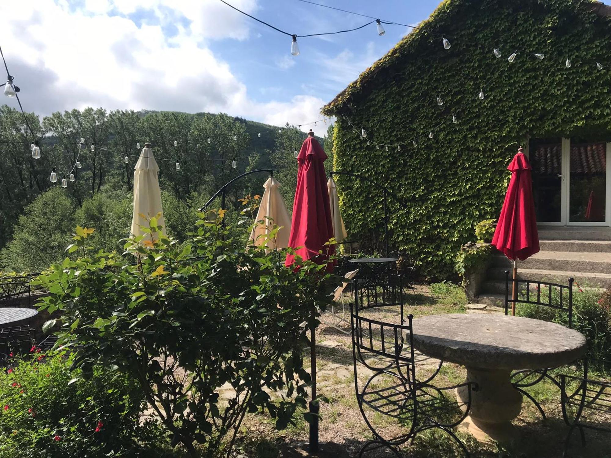 Les Jardins De Lumiere Bed and Breakfast Brusque Eksteriør billede
